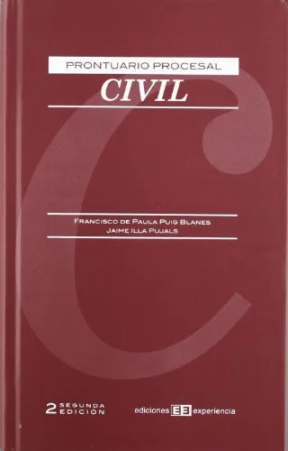 PRONTUARIO PROCESAL CIVIL